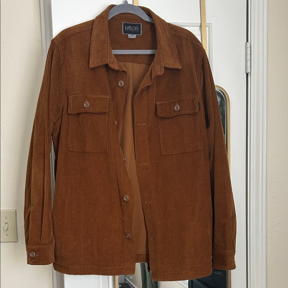 Valor Brown Corduroy Jacket